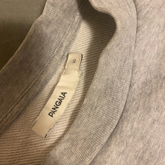 Pangaia heather gray small sweatshirt. Unisex. - Picture 3 of 6